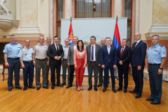 29 May 2020 Advanced Security and Defence Studies attendees visit the National Assembly 